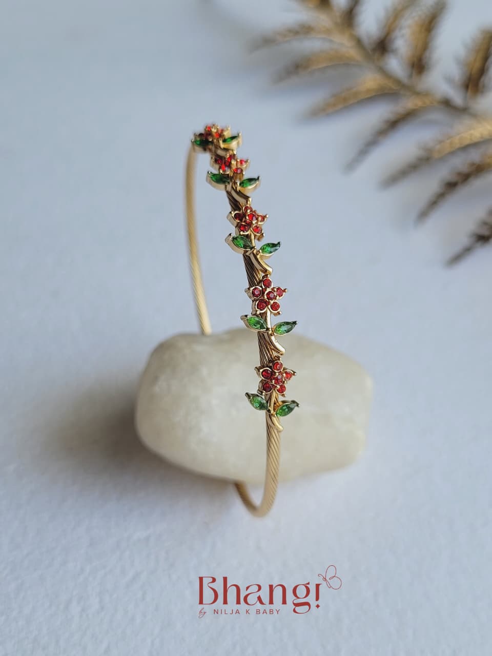 Blooming Vine Bangle