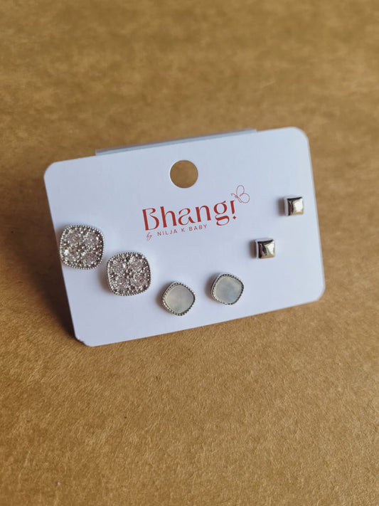 Elegant Stud Earring Set
