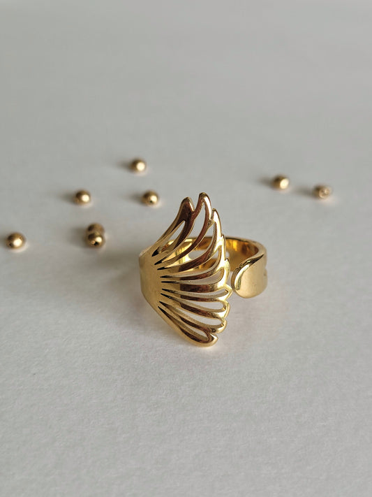 Winged Grace Ring