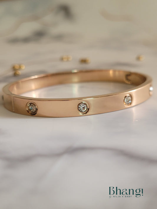 Rose Gold Cuff Bangle