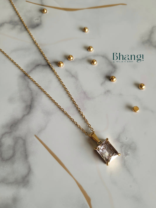 Solitaire Pendant Necklace
