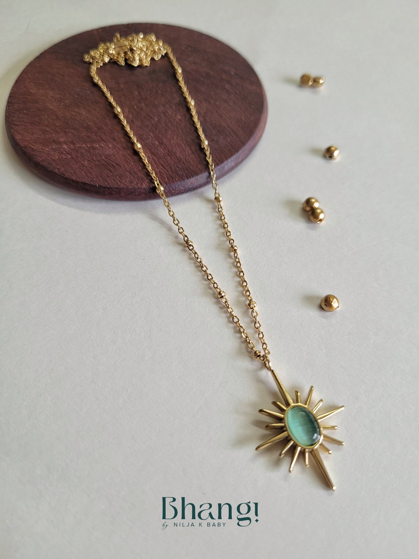Sunburst Pendant Necklace