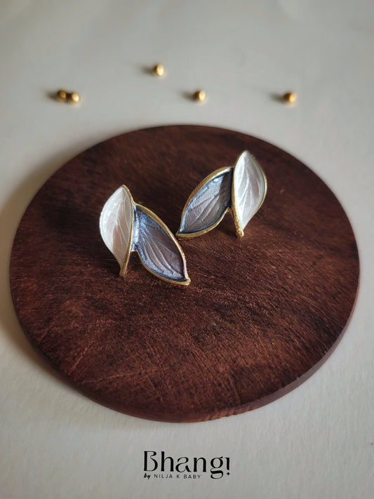 Leaf Stud Earrings