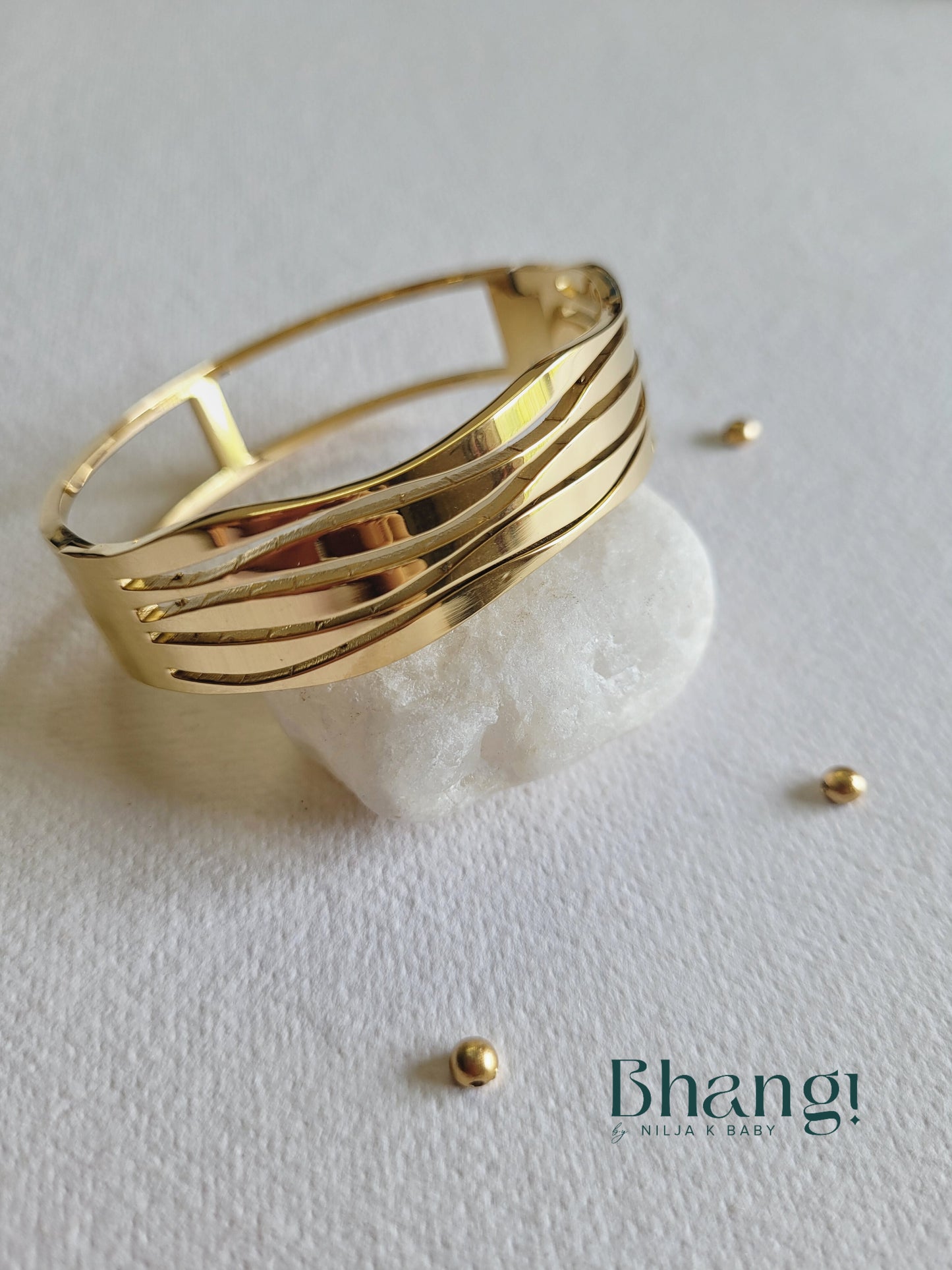 Chunky cuff bangle
