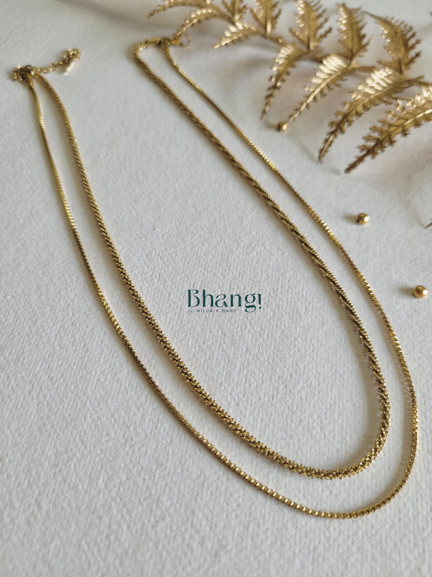 Minimalist Layered Chain Necklace