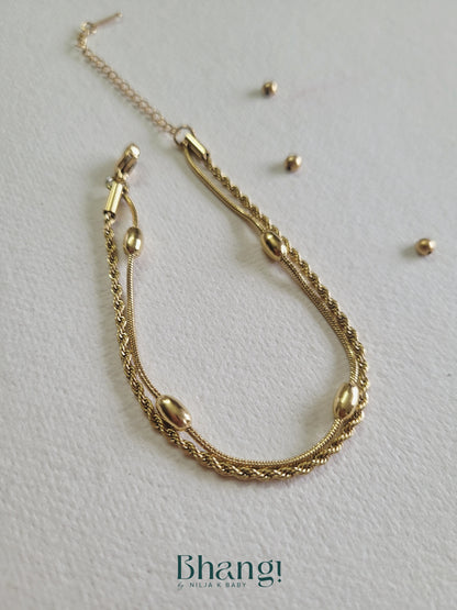 Double Chain Bracelet