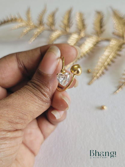 Minimalist Bead & Stone Ring