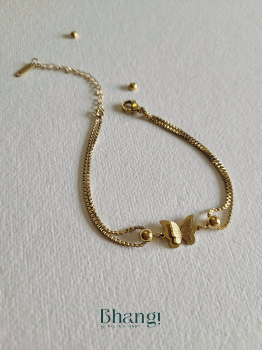 Butterfly Chain Bracelet