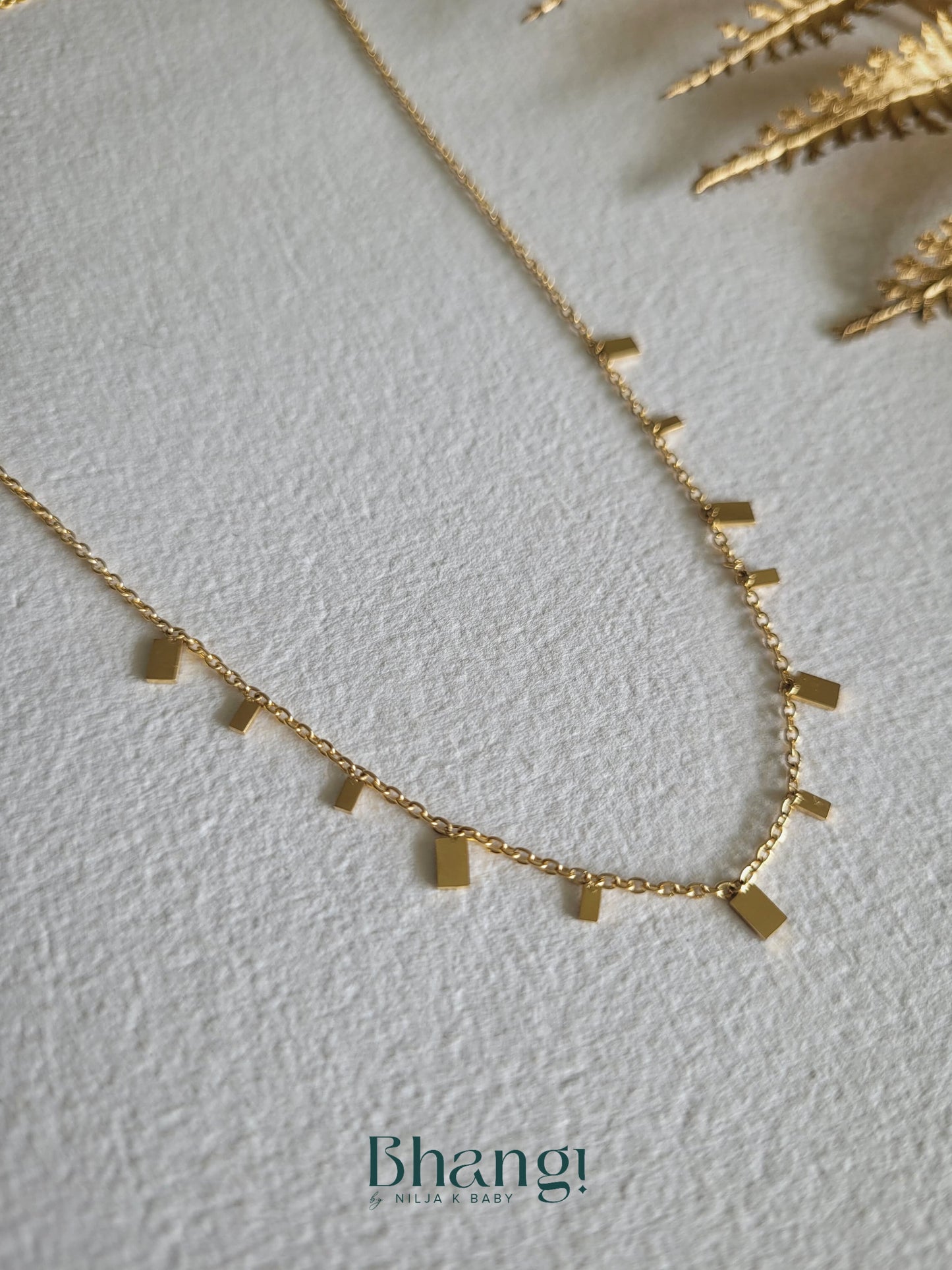 Tinkle Tiles Necklace