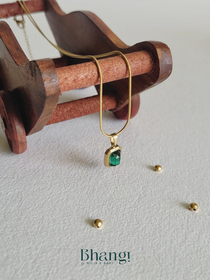 Emerald Muse Pendant