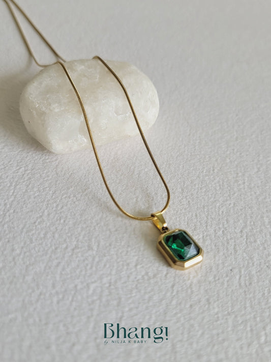 Emerald Muse Pendant