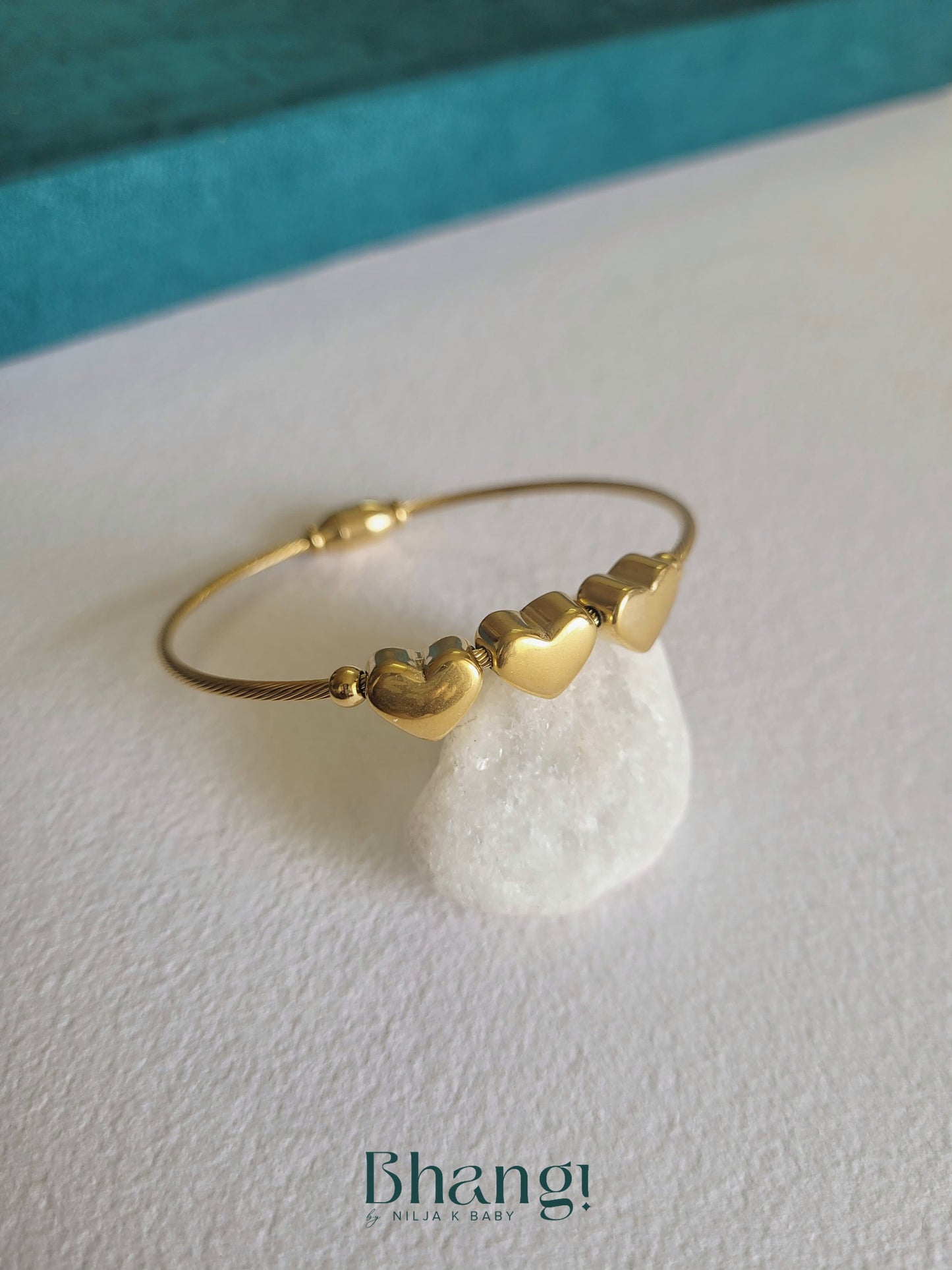 Heartline Bangle