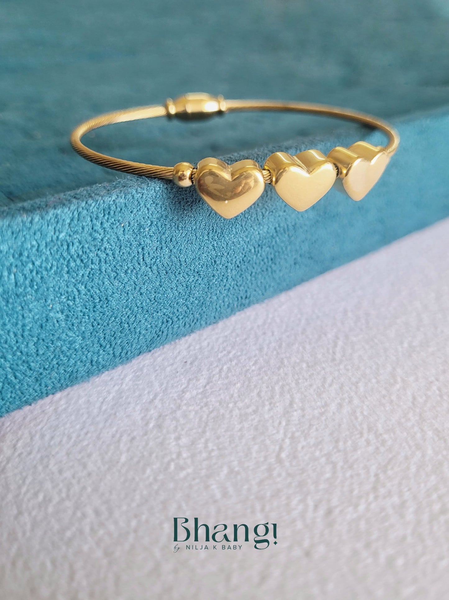 Heartline Bangle