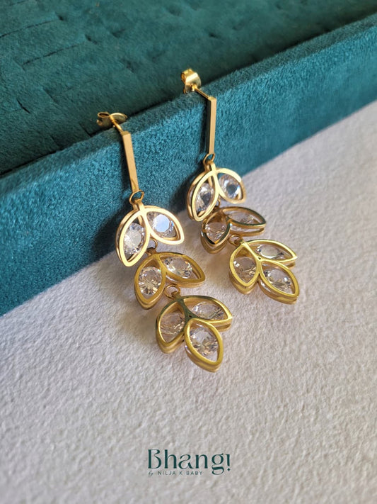 Crystal Vine Earrings