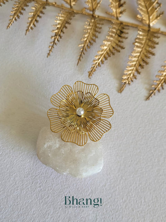 Blooming Radiance Ring