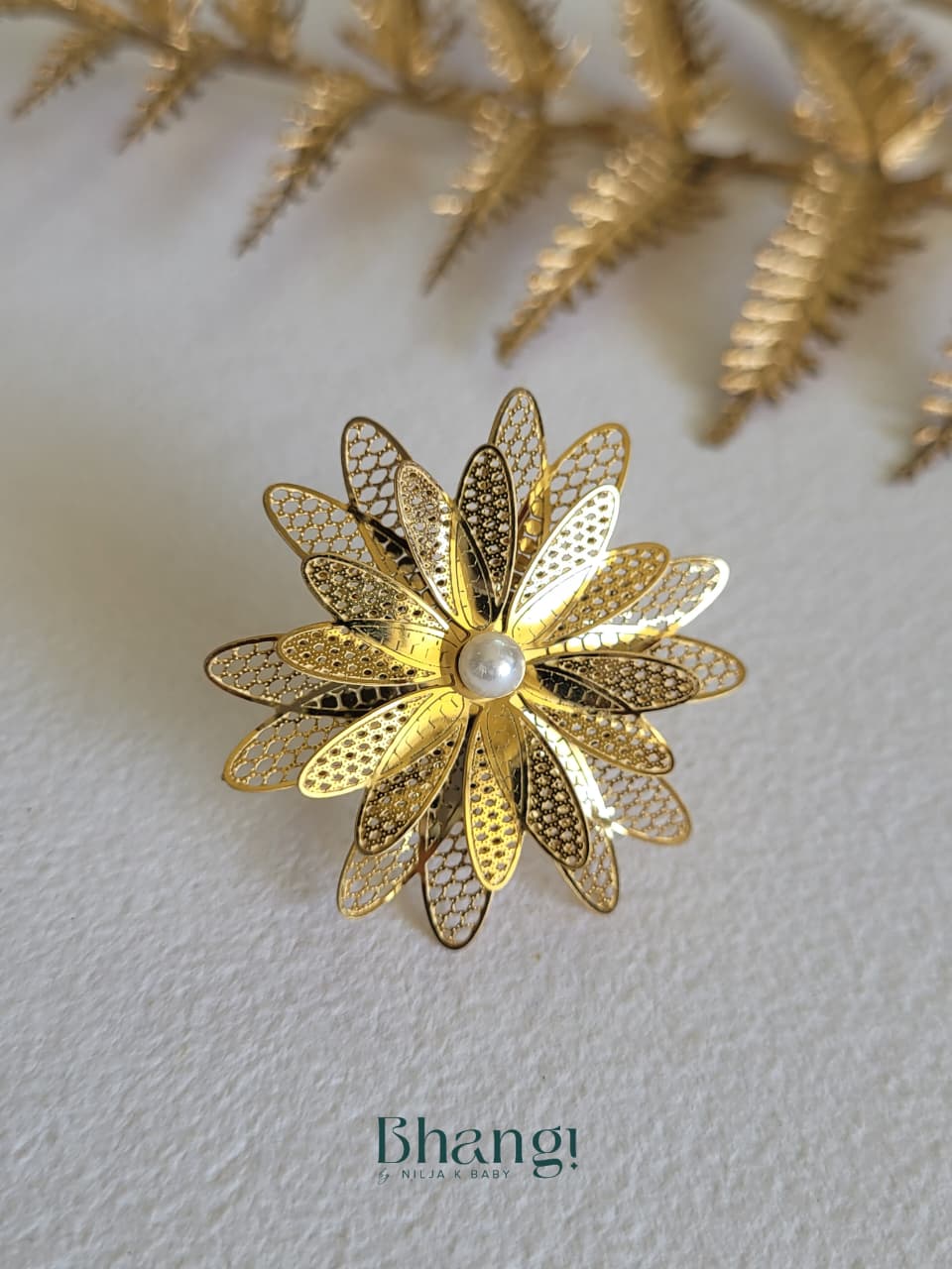 Golden Radiance Ring