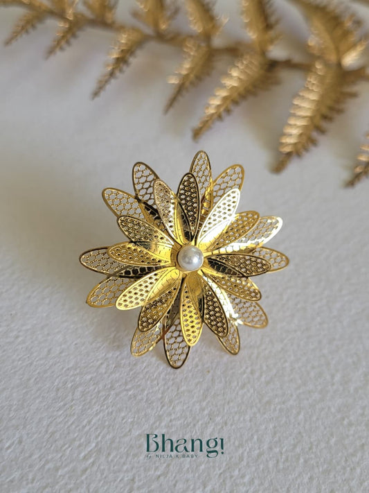 Golden Radiance Ring