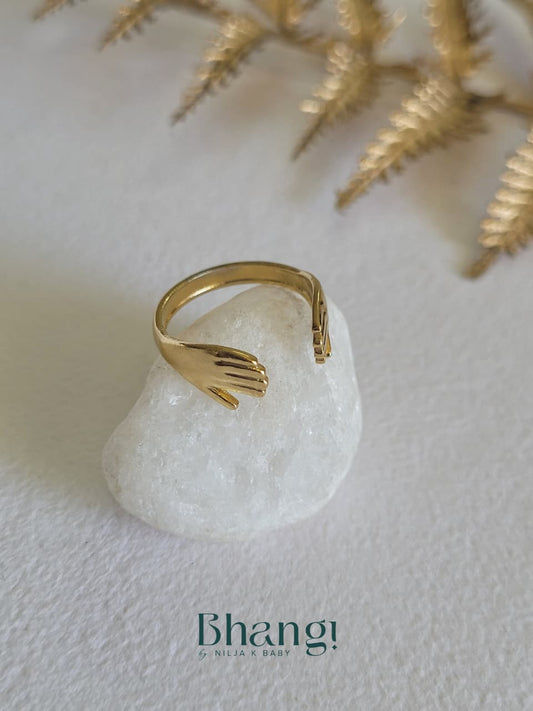 Golden Embrace Ring