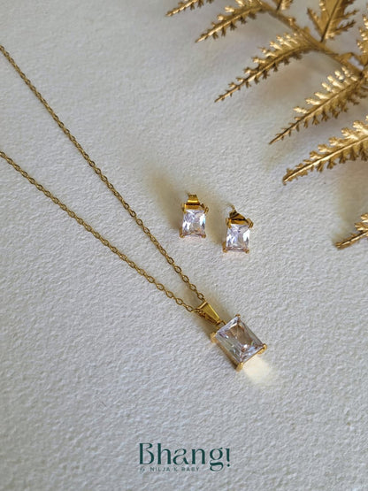Radiant Elegance Necklace & Earring Set
