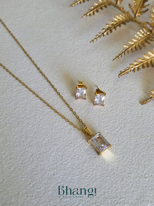 Radiant Elegance Necklace & Earring Set