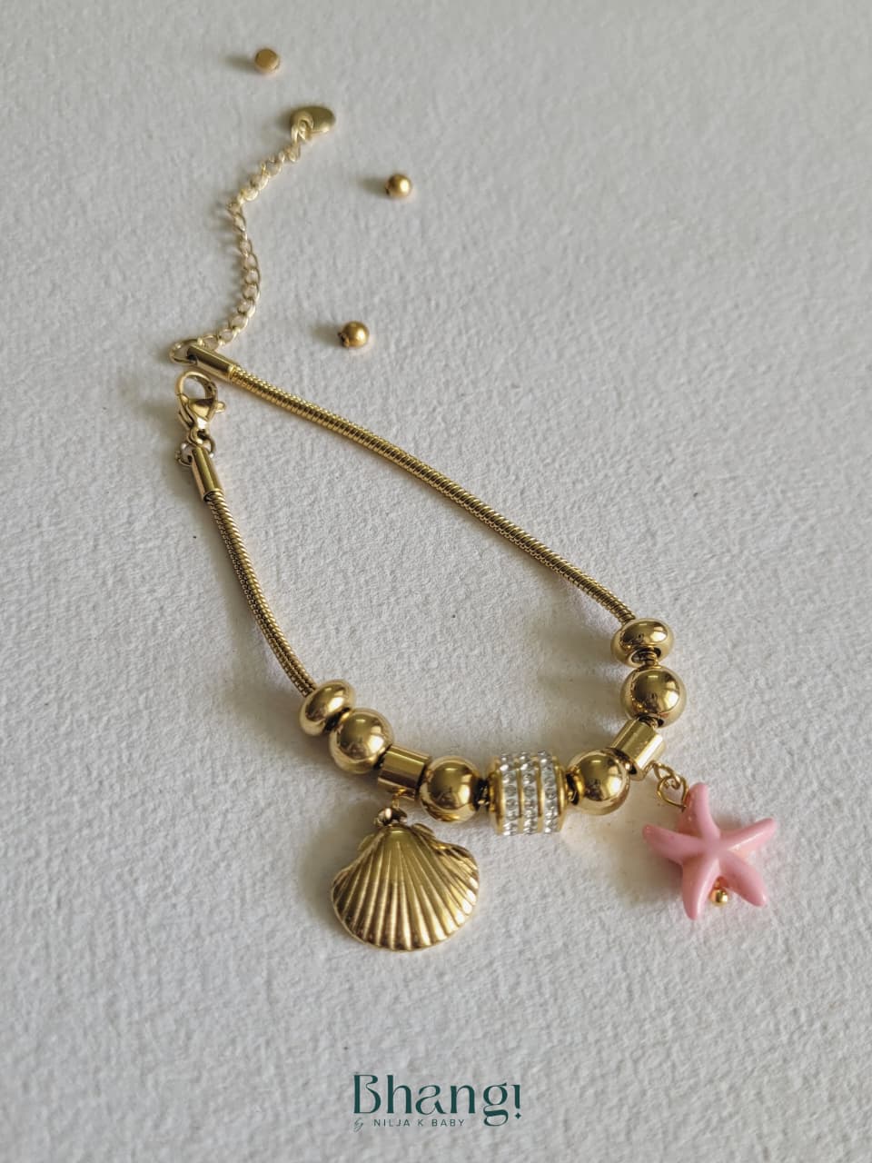 Starry Seashell Bracelet