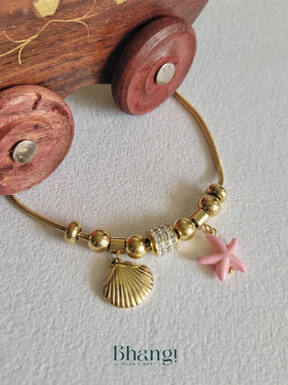 Starry Seashell Bracelet