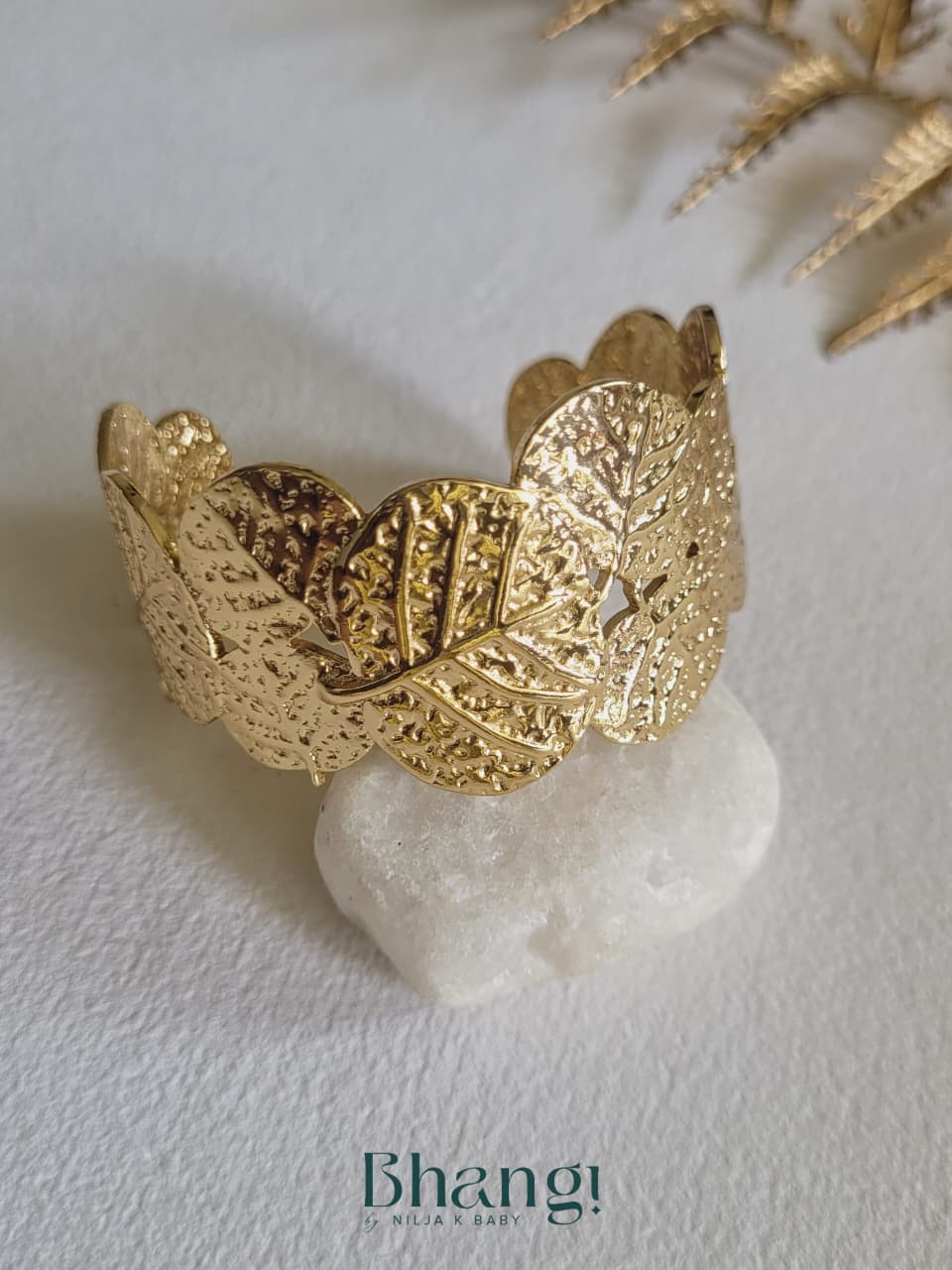Golden Leaf Cuff