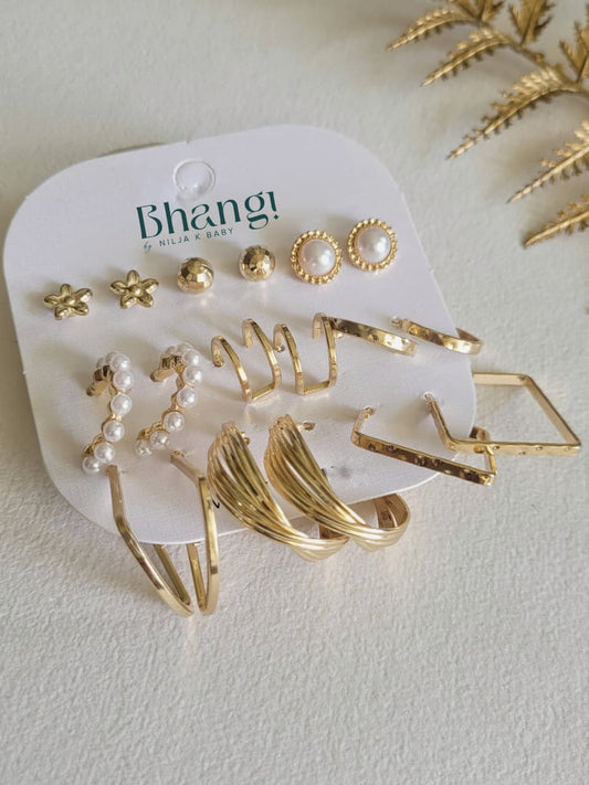The Luxe Mix Earring Set