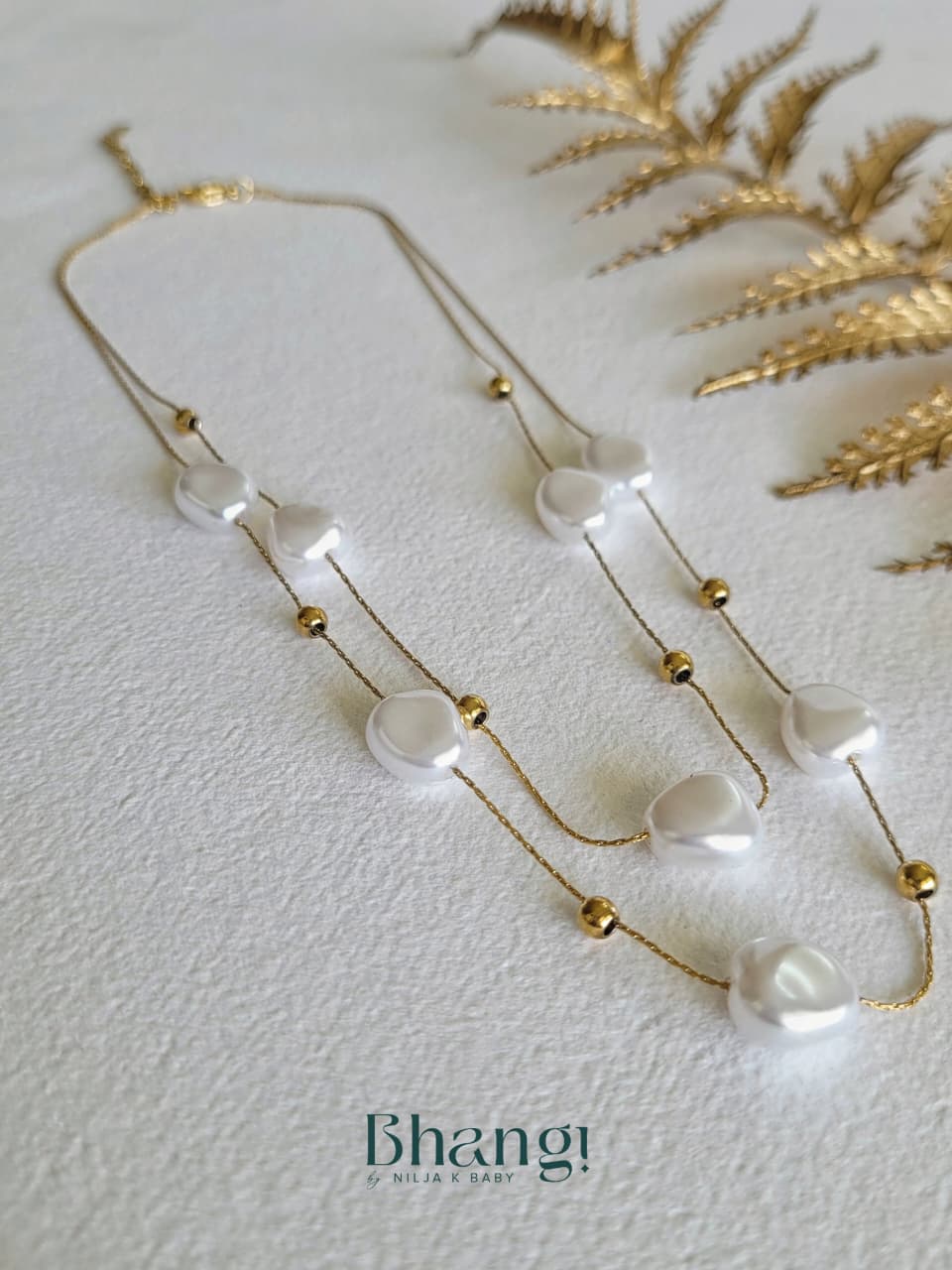 Luminous Pearl Layered Necklace