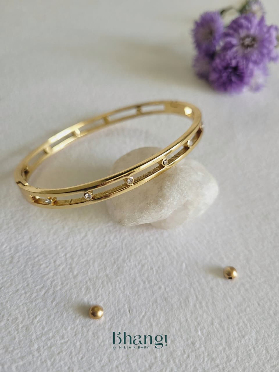 Celeste Open Bangle