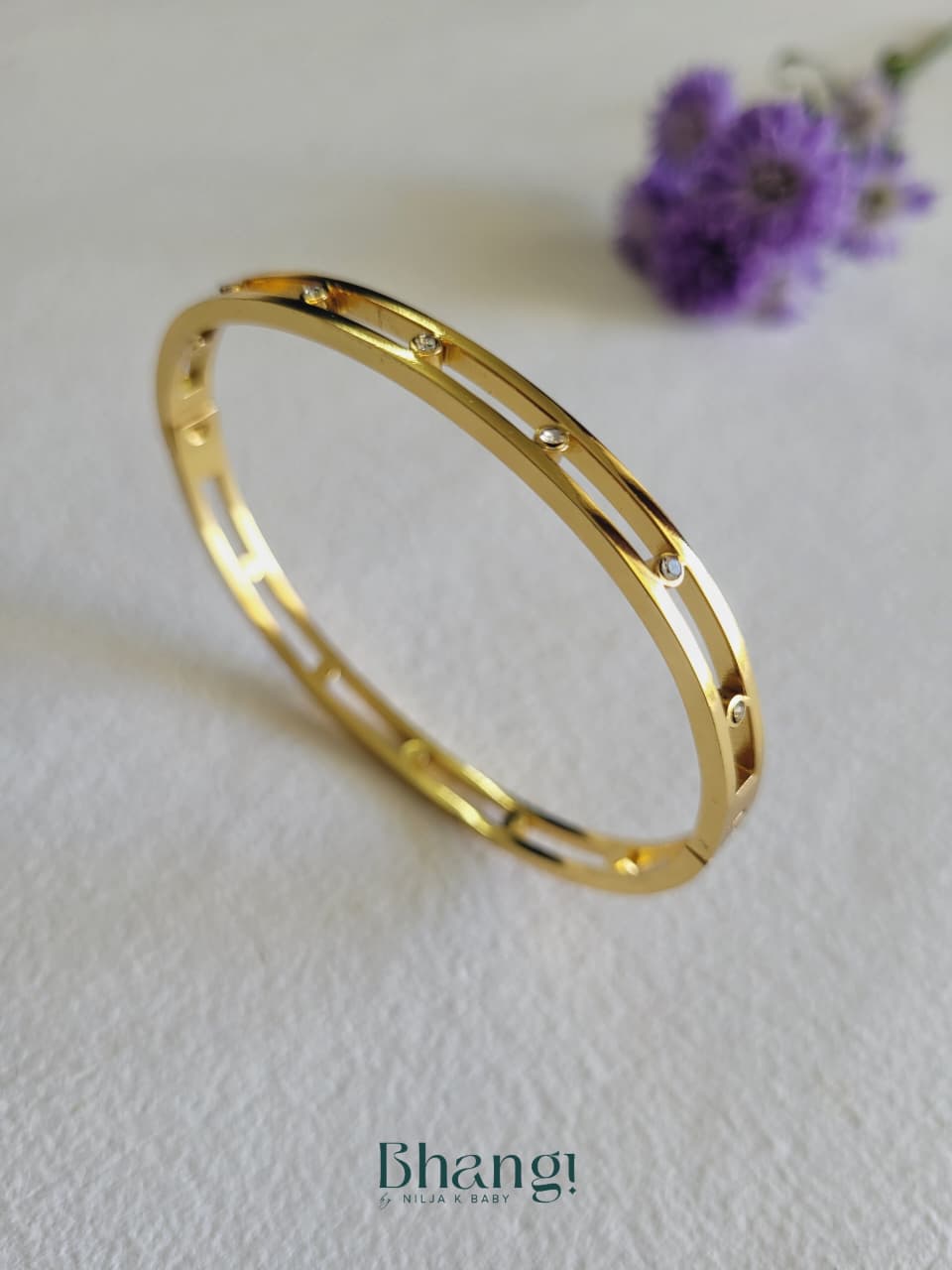 Celeste Open Bangle