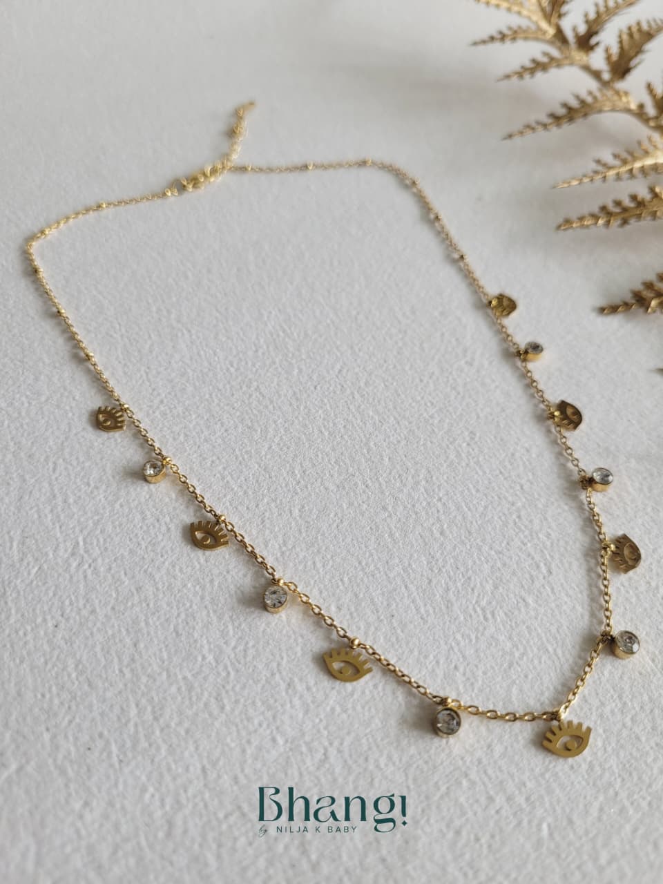 Mystic Wink Charm Necklace