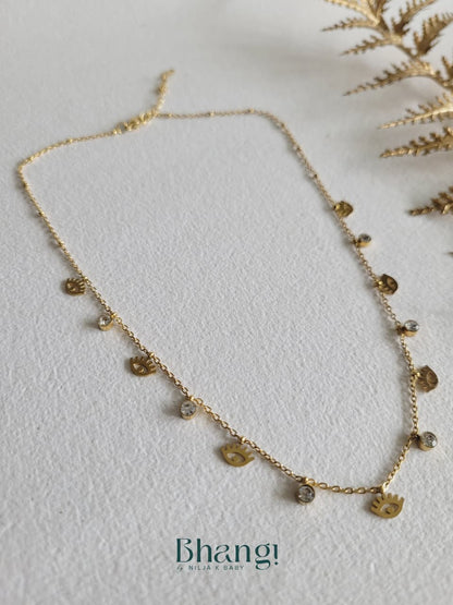 Mystic Wink Charm Necklace