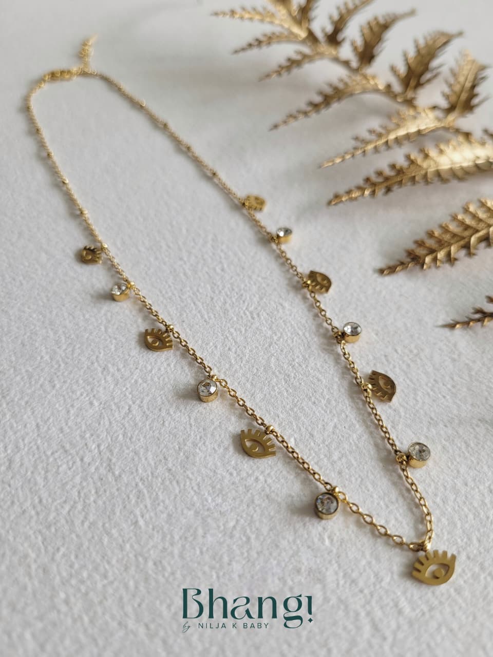 Mystic Wink Charm Necklace