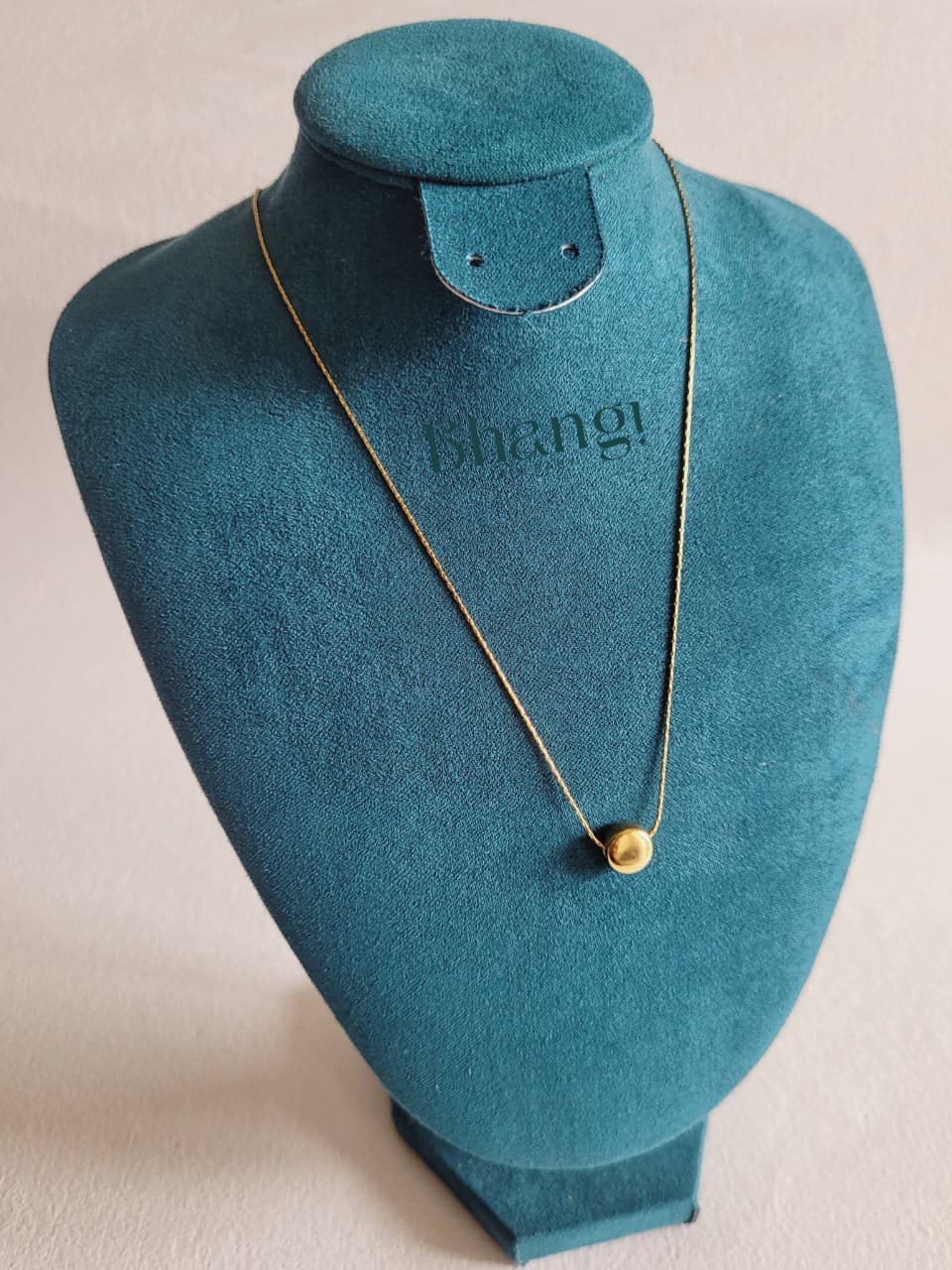 Luna Dot Minimal Necklace