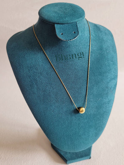 Luna Dot Minimal Necklace