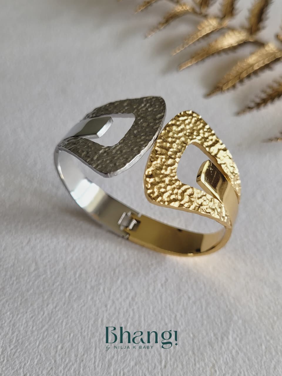 TwinTone Textured Cuff