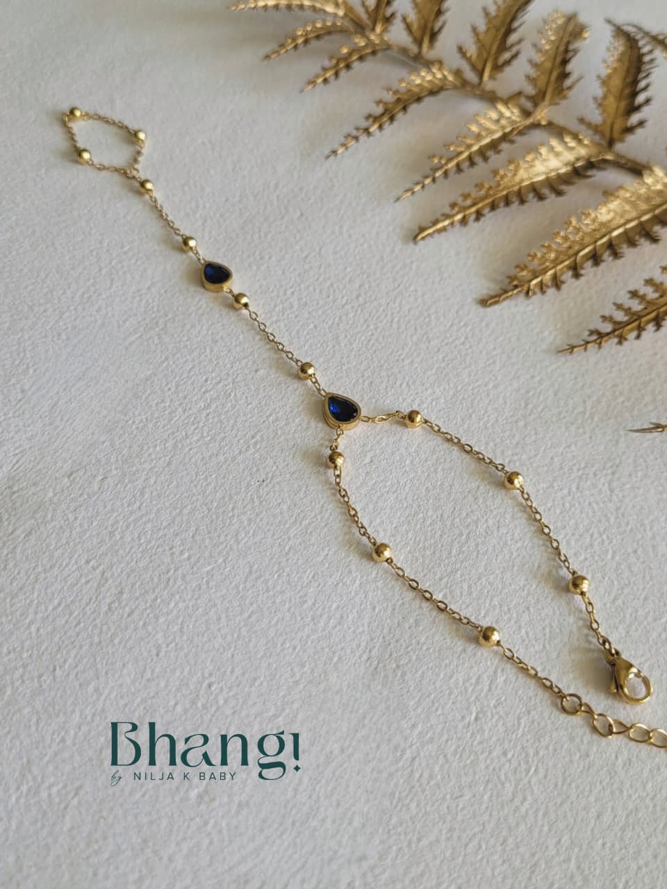 Royal Sapphire Hand Harness