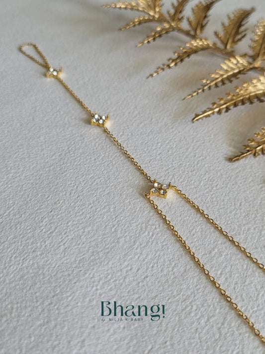 Starlit Chain Hand Harness