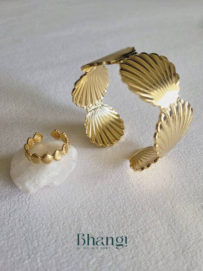 Golden Shell Duo Set