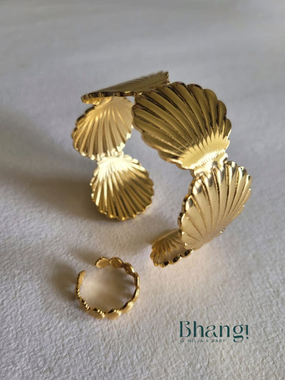 Golden Shell Duo Set