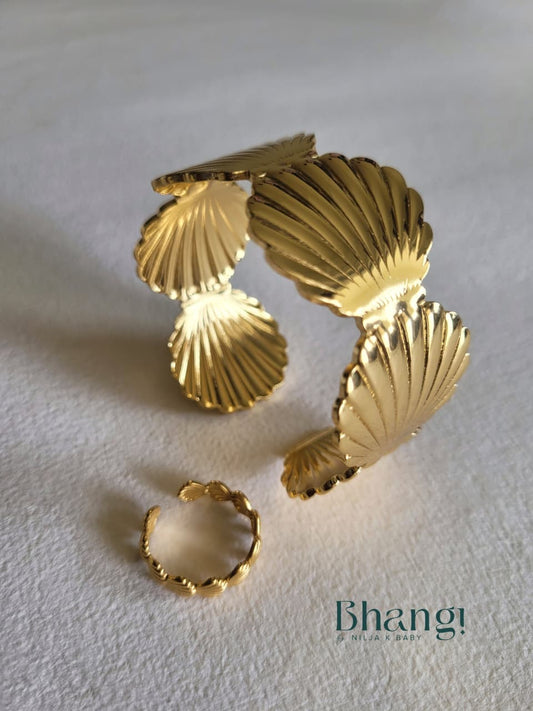 Golden Shell Duo Set