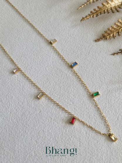 Spectrum Mini-Gem Necklace