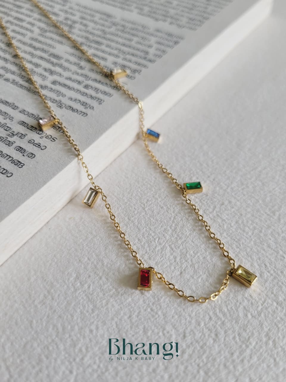 Spectrum Mini-Gem Necklace