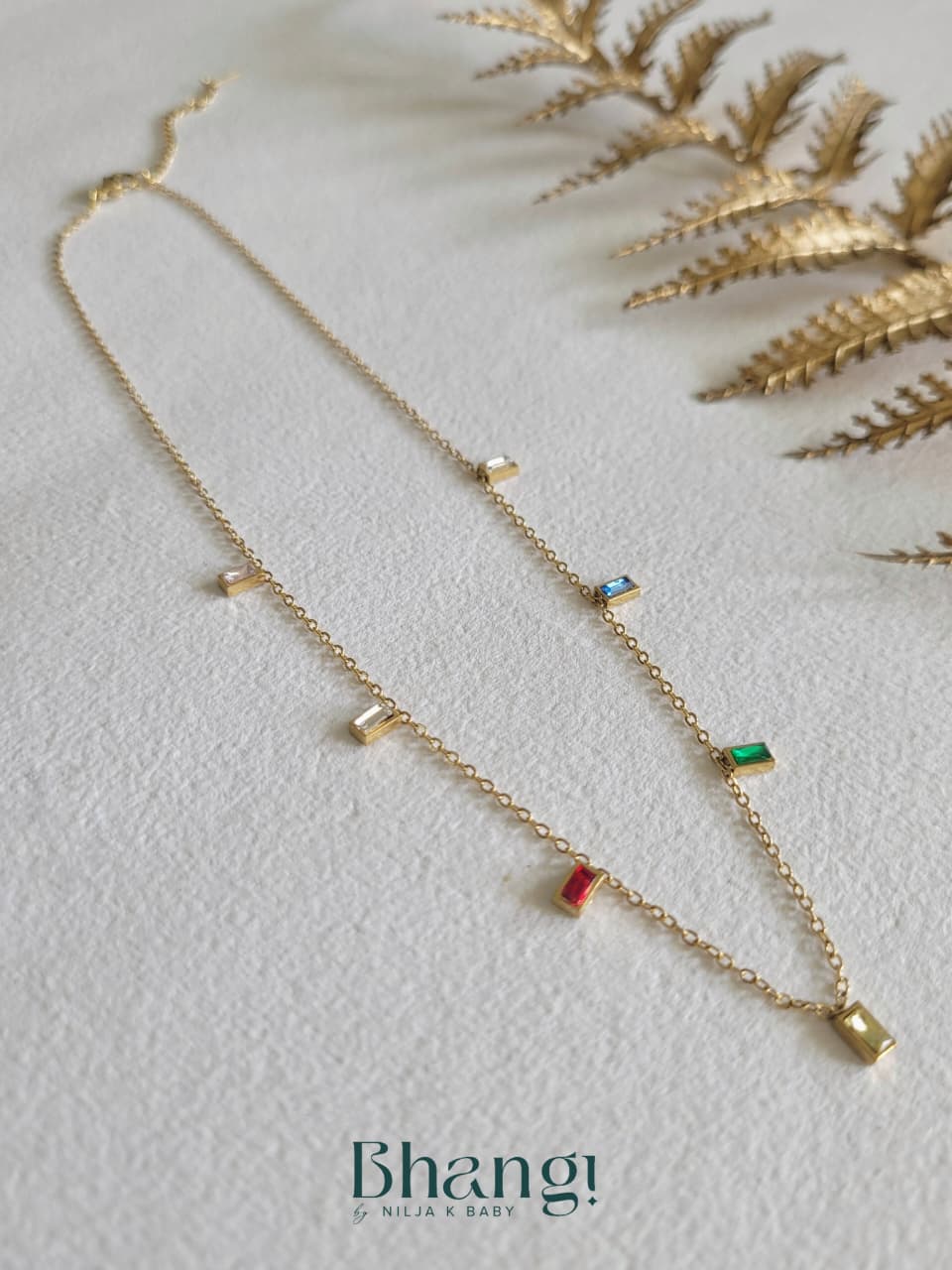 Spectrum Mini-Gem Necklace