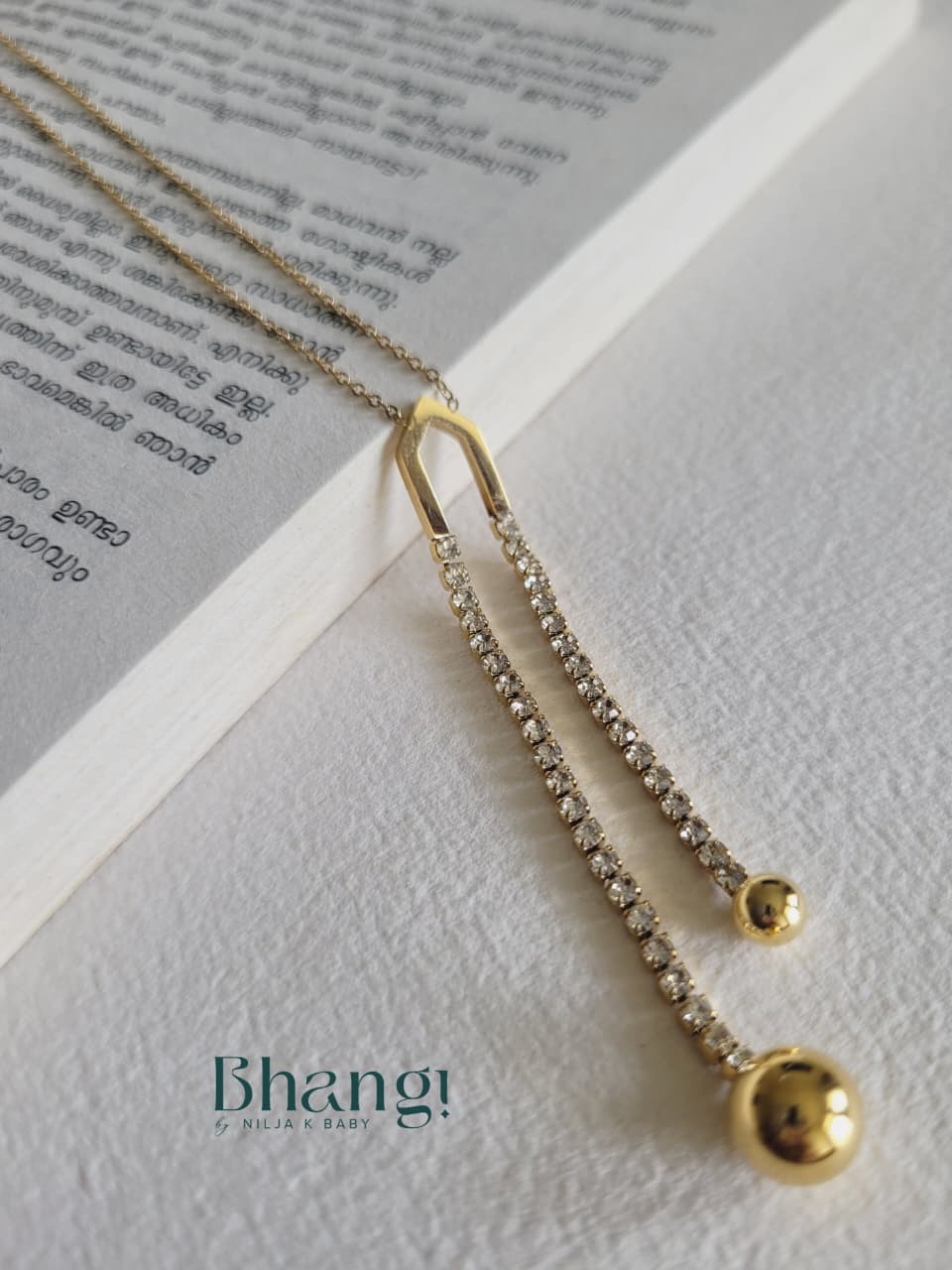 Radiant Drop Necklace