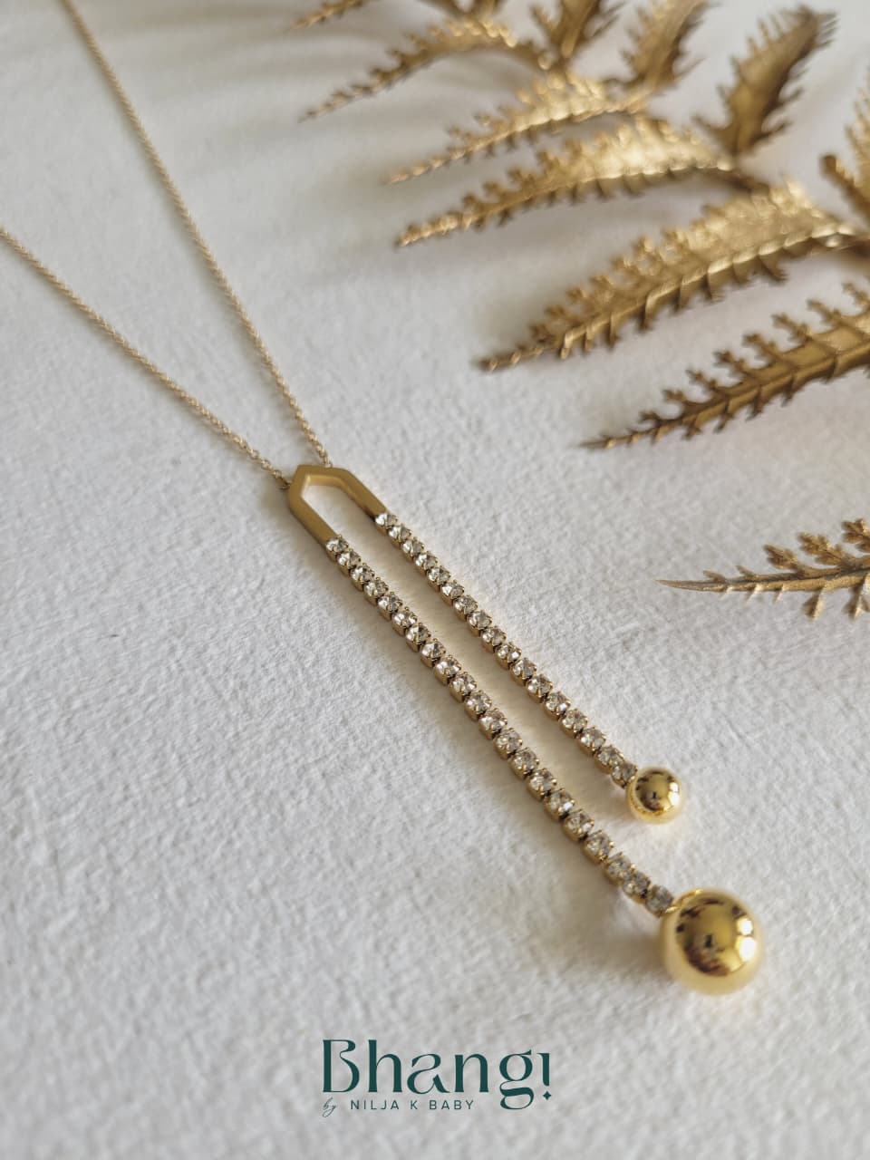 Radiant Drop Necklace