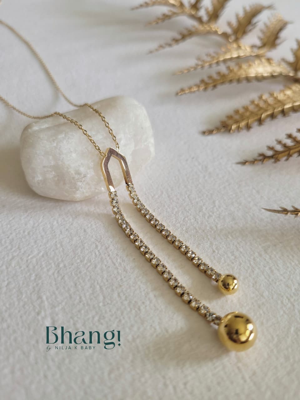 Radiant Drop Necklace