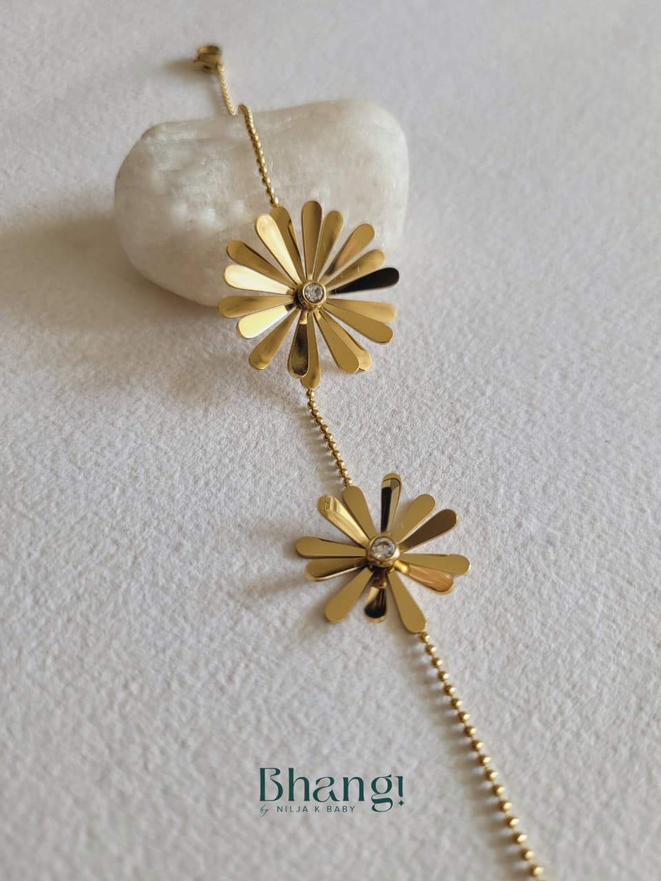 Golden Bloom Bracelet