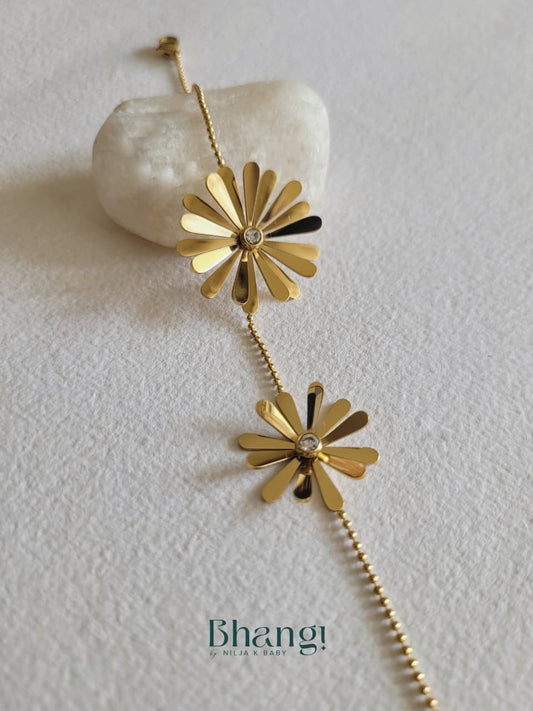 Golden Bloom Bracelet